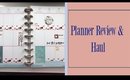 Planner Review & Haul