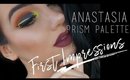 NEW ANASTASIA PRISM PALETTE IS IT LIKE SUBCULTURE? Hit or Miss? | TUTORIAL | MSQUINNFACE