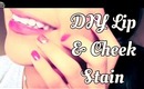 DIY:Lip & Cheek Stain