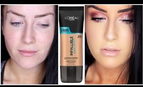 NEW- L'oreal Pro Glow Foundation First Impression! | Rosanna Pierce