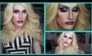 Drag Queen Makeup Tutorial ♡ Turquoise and Purple ♡ Wild Berry Poptart Realness