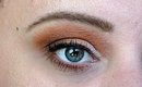 ORANGE EYE MAKEUP TUTORIAL