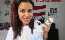 NEW Sunny Vapes E Liquid Review & Giveaway!