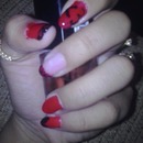 Valentine nails 