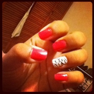 hot pink + zebra