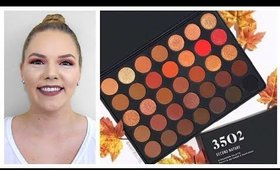 IF I COULD CREATE A MINI MORPHE 35O2 PALETTE| Morphe 35O2 Second Nature Palette Review