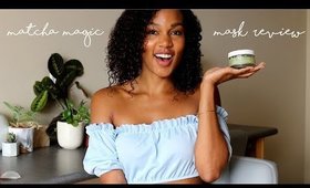 NEW Boscia Matcha Magic Antioxidant Rich Mask Review alishainc