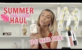 SUMMER HAUL! New FASHION & BEAUTY products! | Lauren Elizabeth