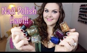 HUGE Nail Polish Haul!! Indies, Zoya, Essie and MORE!!