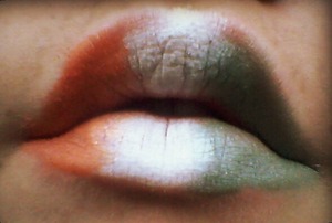 Lips for paddys day... not d best :P 