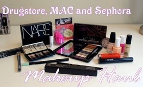 Drugstore, MAC and Sephora Makeup Haul
