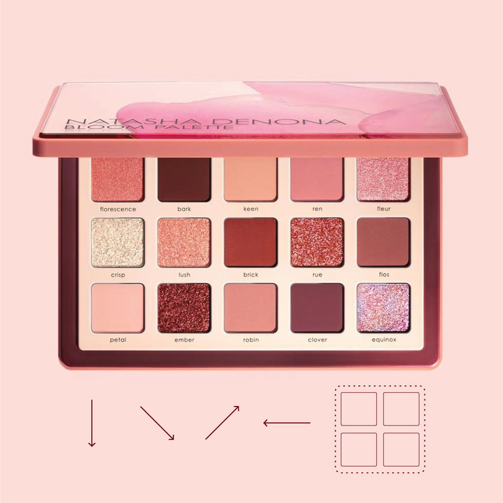 【値下げ】 NATASHA DENONA アイシャドウパレット bloom Natasha Denona Bloom palette | Cult Beauty