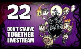 Don't Starve Together - Ep. 22 - Deerclops vs. Bearger & Shadow Chess Pieces [Livestream UNCENSORED]
