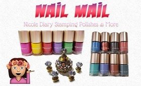 Nail Mail Stamping Goodies | Nicole Diary, UR Beautiful & More | PrettyThingsRock