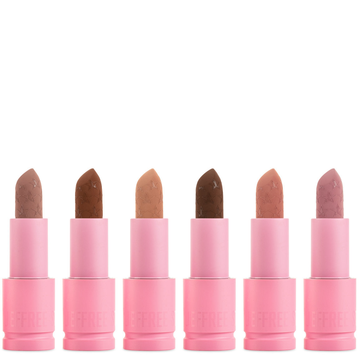 Jeffree Star Cosmetics Velvet Trap Lipstick Nudes Bundle alternative view 1 - product swatch.