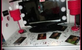 ******My Makeup Desk MAKEOVER*****