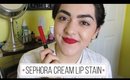 Sephora Cream Lip Stain Review | Laura Neuzeth