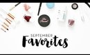 September Favorites | Paula's Choice, Honest Beauty, Too Faced