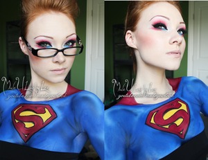 Superman/Clark Kent inspired! Check out my male version on my profile! www.facebook.com/madeulookbylex, www.youtube.com/madeyewlook