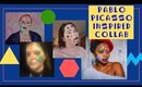 TUTORIAL: Pablo Picasso Inspired Makeup Collaboration with Shelly Ślączka, PurplePinkRed & Rae Young