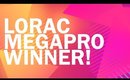 LORAC MegaPRO Giveaway Winner!