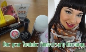 One Year Youtube Anniversary GIVEAWAY! Lush, Maybelline etc. (OPEN)