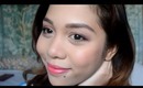 Everyday Makeup Series #1: Orange Eyes and Peach Lips | maiarose88