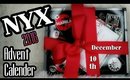 NYX Cosmetics 2016 Advent Calender Unboxing   Day 10