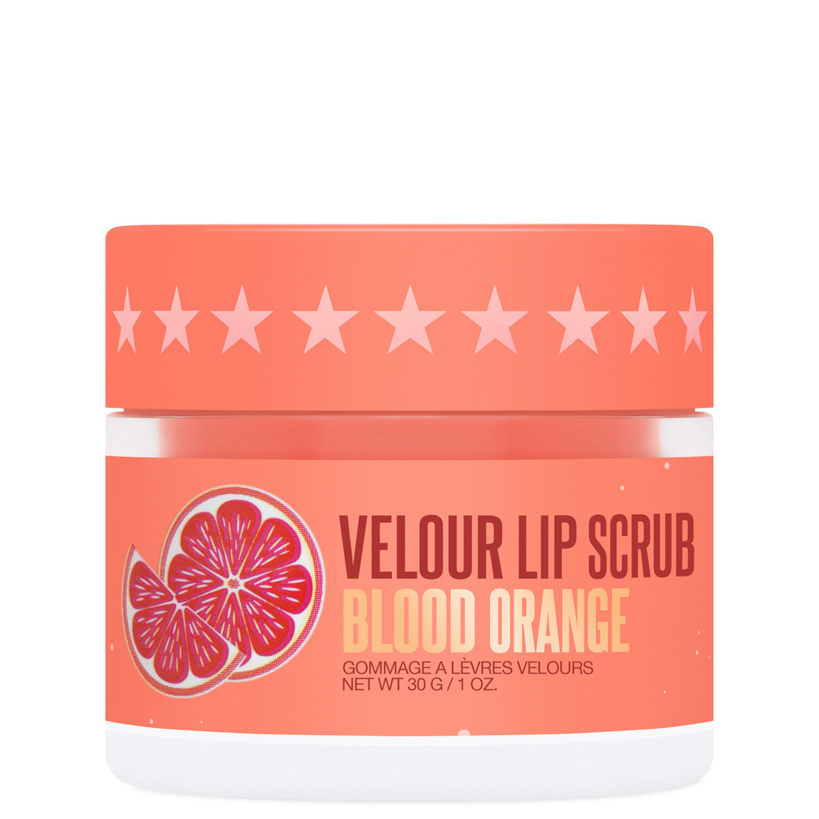 Jeffree Star Cosmetics Velour Lip Scrub Blood Orange alternative view 1 - product swatch.