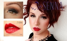 Makijaż wieczorowy - Kolekcja Senna Cosmetics   -BEWITCHING BEAUTY  Jesień/Zima 2012