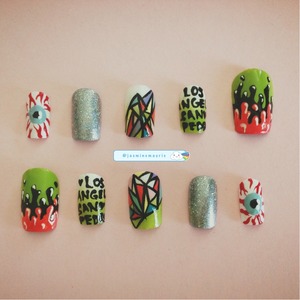 For more nail art follow me on Instagram @jasminemaurie