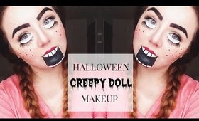 HALLOWEEN MAKEUP | CREEPY DOLL