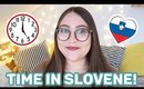 Telling the Time in Slovene + Announcement!! | Learn Slovene with Sandra