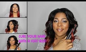 How to Curl Hair with FHI Flat Iron