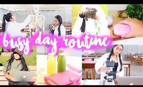 BUSY DAY ROUTINE : a busy day in our life | Paris & Roxy