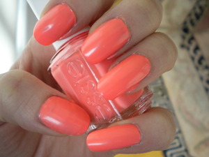 This is a great coral! Essie Haute as Hello