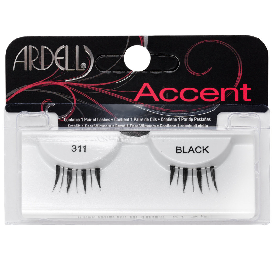 Ardell Accent Lashes 311 Black alternative view 1.