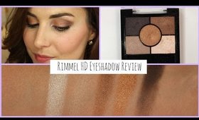 Rimmel Glam'Eyes HD Eyeshadow Review + Demo | Bailey B.