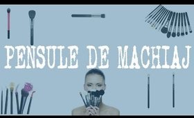 Pensule de machiaj I Adina Vlad
