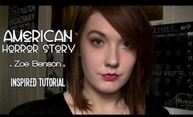 American Horror Story: Coven "Zoe" Inspired Makeup Tutorial