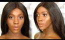 KKW X KYLIE JENNER COLLAB MAKEUP TUTORIAL FOR DARK SKIN  | nude makeup tutorial for WOC