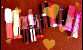 My 10 Favorite Drugstore Lipsticks!!!