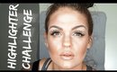 Highlighter Challenge Makeup Tutorial | Featuring NEW Tweezerman Brushes