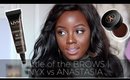 BATTLE OF THE BROWS | NYX vs ANASTASIA BEVERLY HILLS | @rachaelnalumu