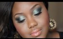 Elegant Emerald Evening Look with Fashion Fair| Chanel Boateng