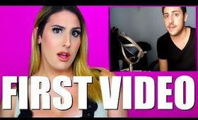 Reacting To My FIRST YouTube Video! | Brandy Nitti