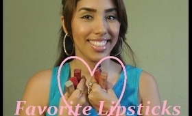 Favorite Drugstore Lipsticks