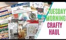 Tuesday Morning Craft Haul This Week, Tuesday Morning Haul 2019
