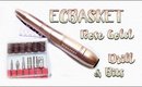 ECBasket Rose Gold Drill & Bits | Review and Demo | PrettyThingsRock