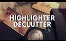 HIGHLIGHTER DECLUTTER 🔪 MINIMALIST HIGHLIGHTER COLLECTION IN ONE MUJI DRAWER